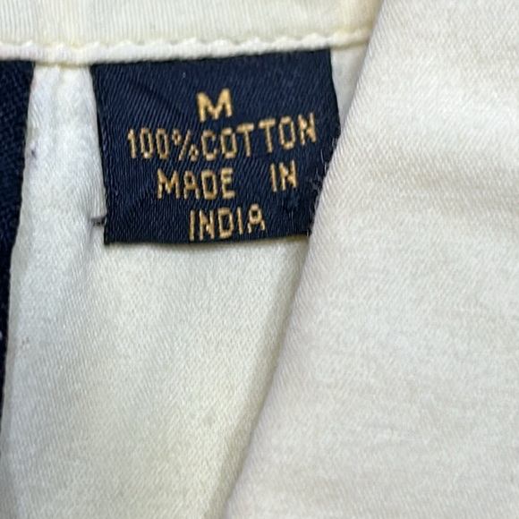 Conga Line Caribbean Soul vintage pale yellow button front blouse. Size Medium - Picture 4 of 8